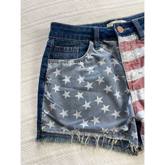 YMI JEANS Junior Size 5/27 Jean Shorts - Picture 4 of 7